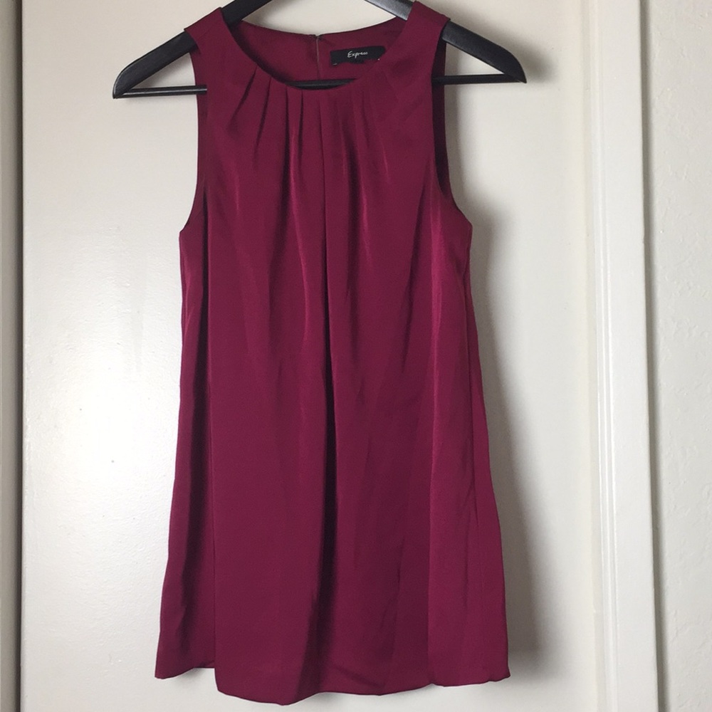 Chic pink Express blouse